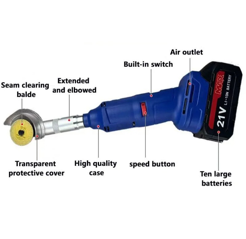 Lithium Battery-powered Cordle - đánh giá và giá Brushless Angle Grinder Battery Powered
