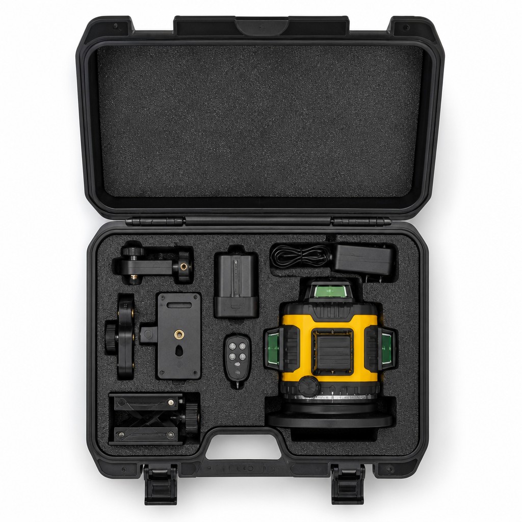 4D 16-Line Green Laser Level,  - đánh giá và giá Laser Level 16 Lines 4D Green