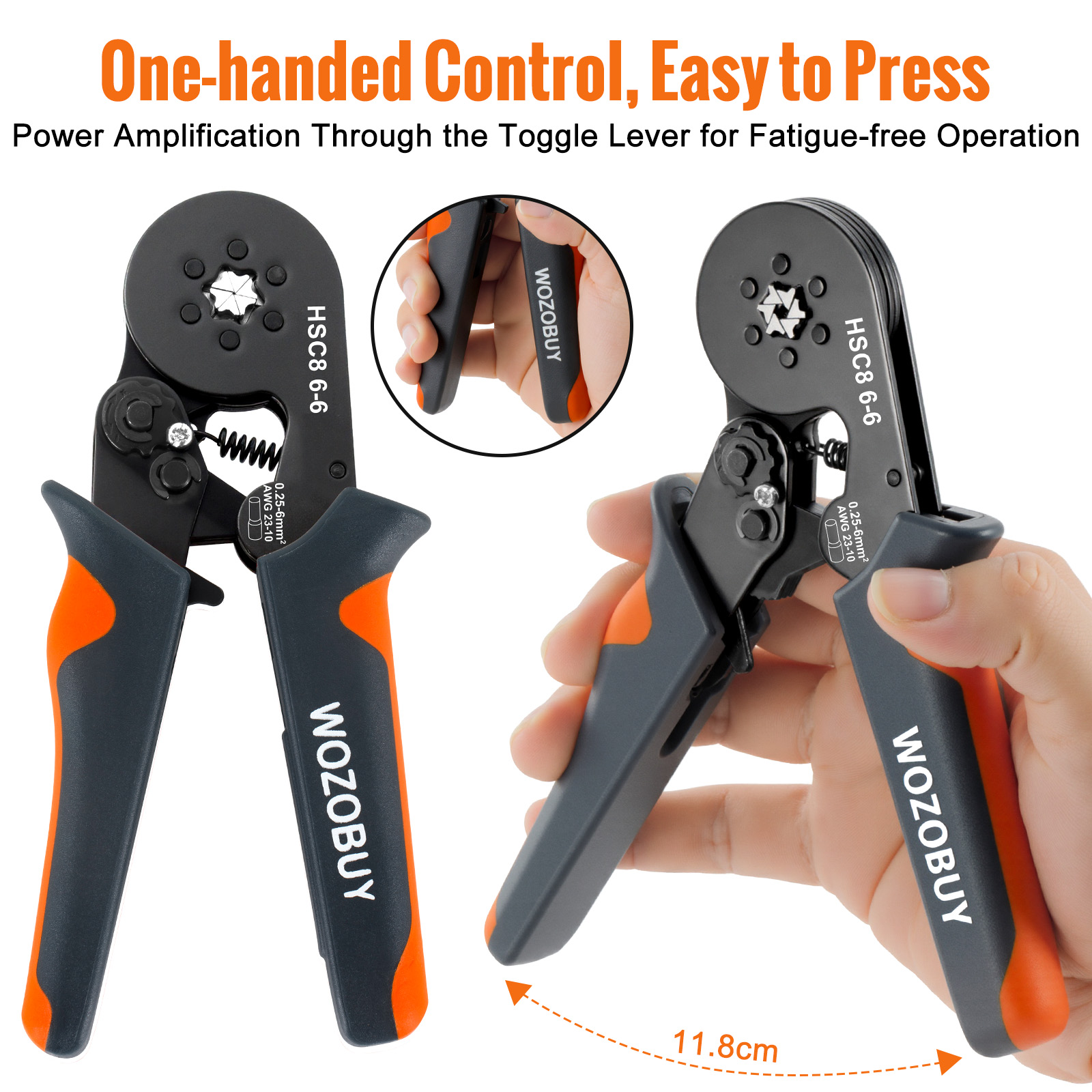 Ferrule Crimping Tool HSC8 6-4 - đánh giá và giá Automatic Wire Stripper Cutter