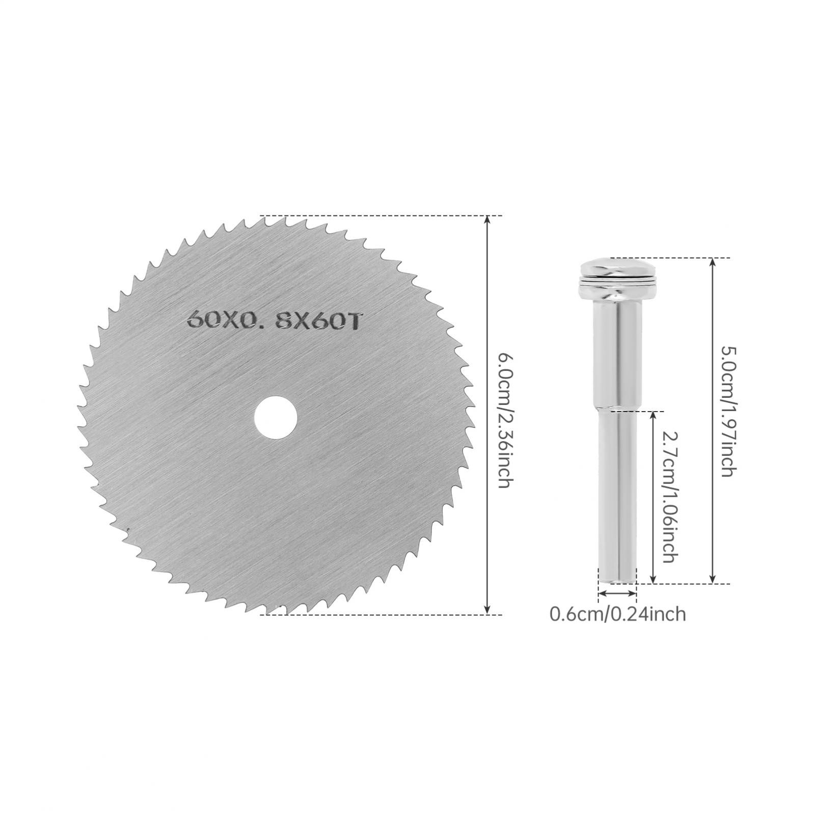 60mm HSS Saw Disc Wheel Cuttin - đánh giá và giá Cordless Rotary Tool Kit Accessories
